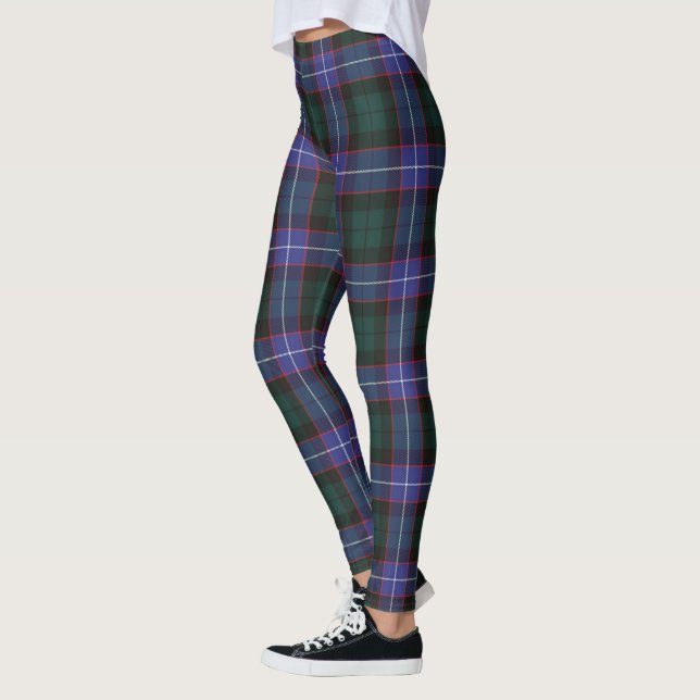 Scotstee Clan Hunter Tartan Women Leggings (Left)