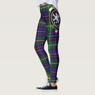 Scotstee Clan Inglis Modern Crest Tartan Women Leggings