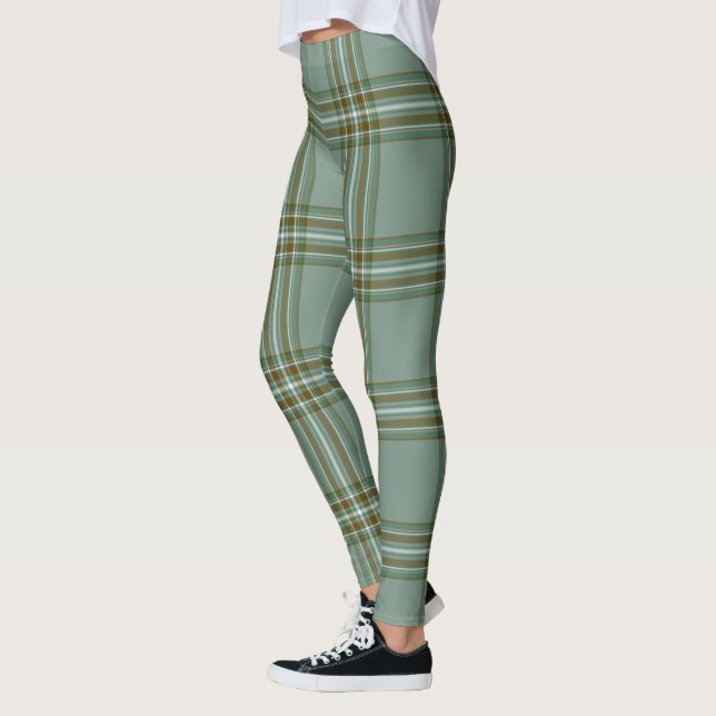Scotstee Clan Kelly Tartan Women Leggings (Left)