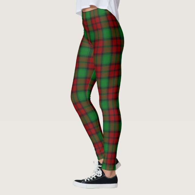 Scotstee Clan Kerr Modern Tartan Women Leggings (Left)