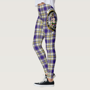 Scotstee Clan Livingstone Dress Crest Tartan Women Leggings