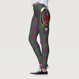Scotstee Clan Logan Crest Tartan Women Leggings