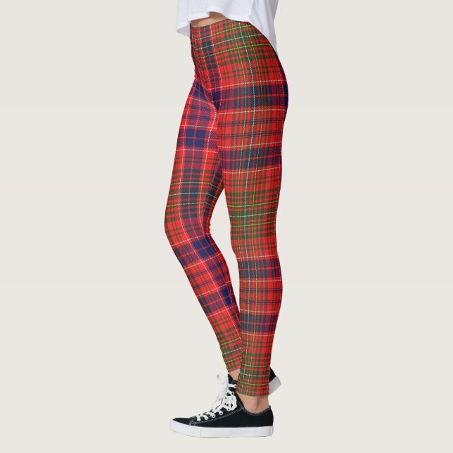Scotstee Clan Lumsden Tartan Women Leggings (Left)