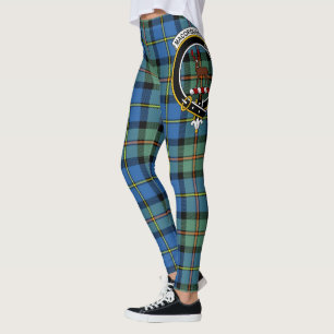 Scotstee Clan MacCorquodale Crest Tartan Women Leggings