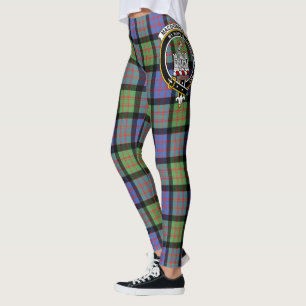 Scotstee Clan Macdonald Of Ranald Crest Tartan Leggings