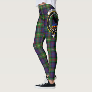 Scotstee Clan MacDonell of Glengarry Crest Tartan Leggings