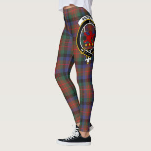 Scotstee Clan MacDuff Hunting Modern Crest Tartan  Leggings