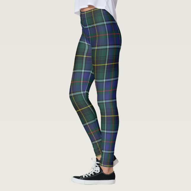 Scotstee Clan MacInnes Modern Tartan Women Legging (Left)