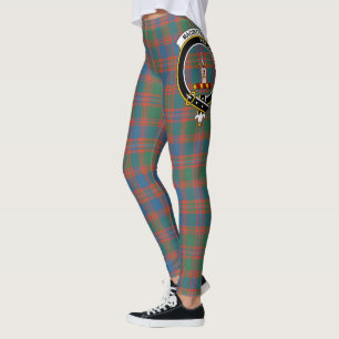 Scotstee Clan MacIntyre Ancient Crest Tartan Women Leggings