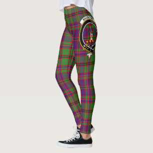Scotstee Clan MacIntyre Of Glenorchy Crest Tartan  Leggings