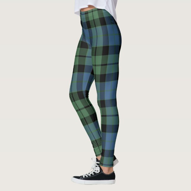 Scotstee Clan MacKay Ancient Tartan Women Leggings (Left)