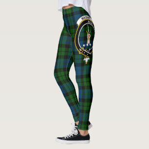 Scotstee Clan MacKay Crest Tartan Women Leggings