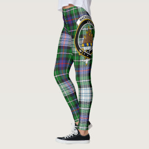 Scotstee Clan MacKenzie Dress Modern Crest Tartan  Leggings