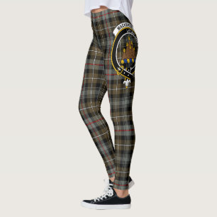 Scotstee Clan MacKenzie Weathered Crest Tartan Leggings