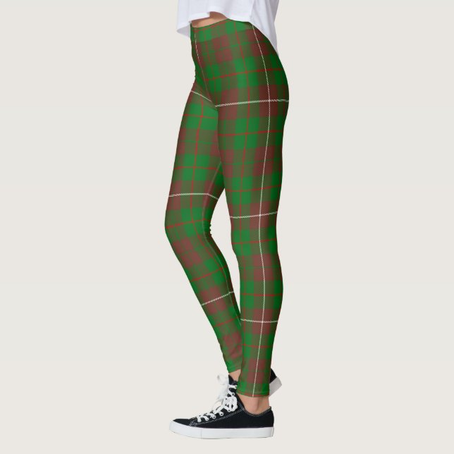 Scotstee Clan MacKinnon Hunting Modern Tartan Leggings (Left)