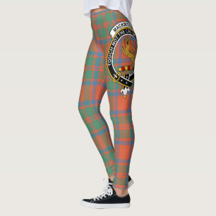 Scotstee Clan MacKintosh Ancient Crest Tartan Leggings