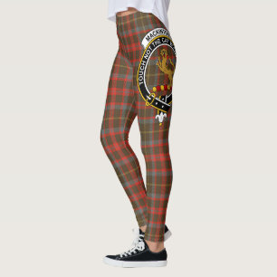 Scotstee Clan MacKintosh Hunting Weathered Crest  Leggings