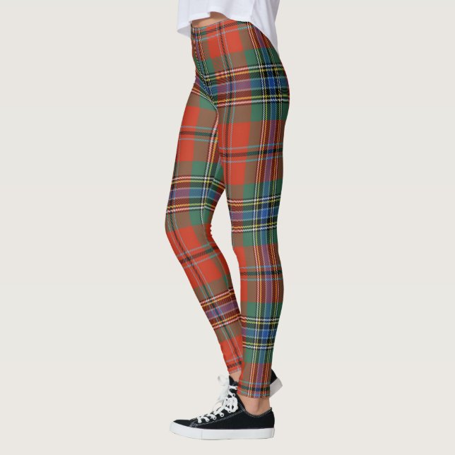 Scotstee Clan MacLean Of Duart Tartan Women Leggings (Left)