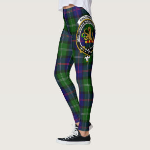 Scotstee Clan MacThomas Crest Tartan Women Legging