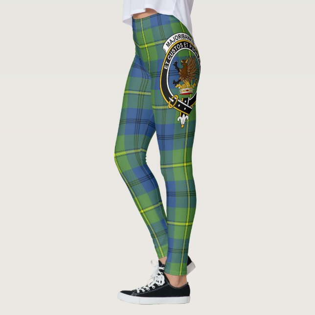 Scotstee Clan Marjoribanks AncientCrest Tartan Leggings (Left)