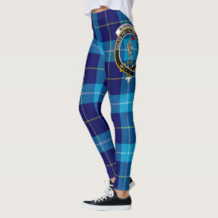 Scotstee Clan McKerrell Crest Tartan Women Legging