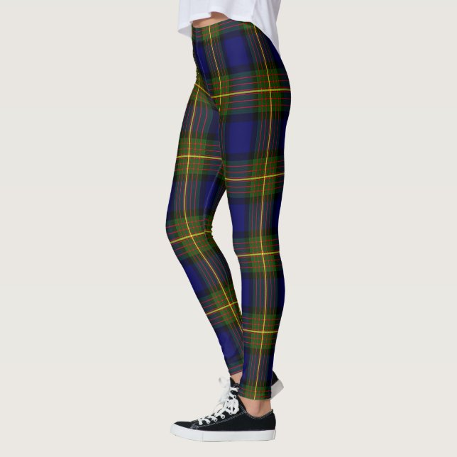 Scotstee Clan Muir Ancient Tartan Women Leggings (Left)