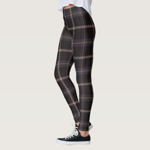 Scotstee Clan Navy Dress Blue Ancient Tartan Women Leggings