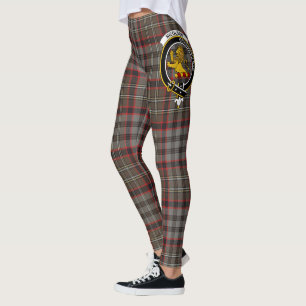 Scotstee Clan Nicolson Hunting Weathered Crest Leggings