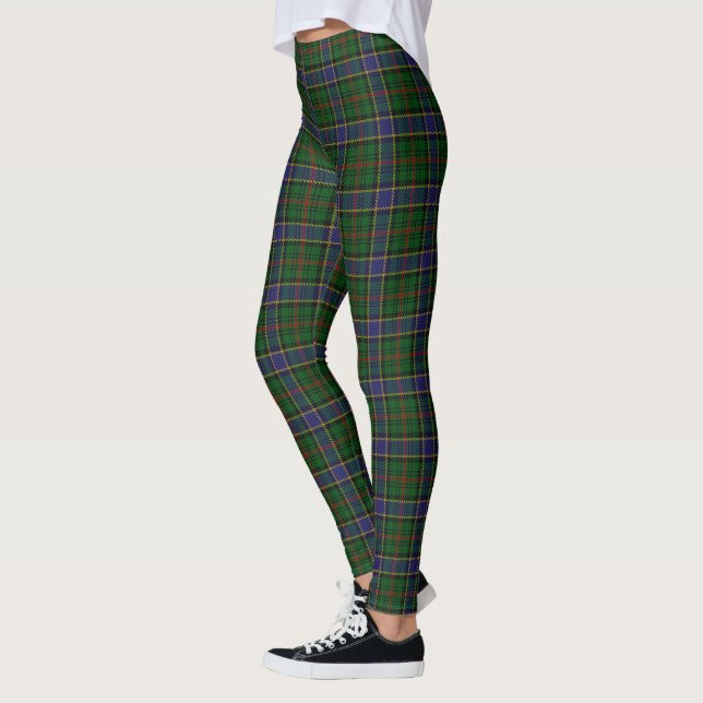 Scotstee Clan Ogilvie Hunting Tartan Women Legging (Left)