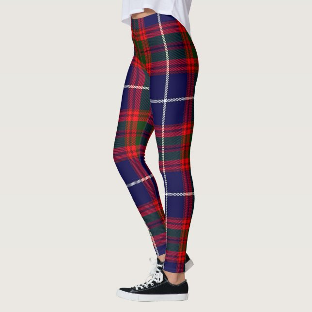 Scotstee Clan Pennycook Tartan Women Leggings (Left)