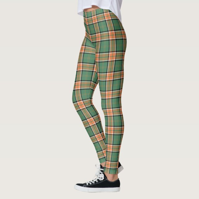 Scotstee Clan Pollock Hunting Tartan Women Legging (Left)