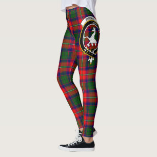 Scotstee Clan Riddell Crest Tartan Women Leggings