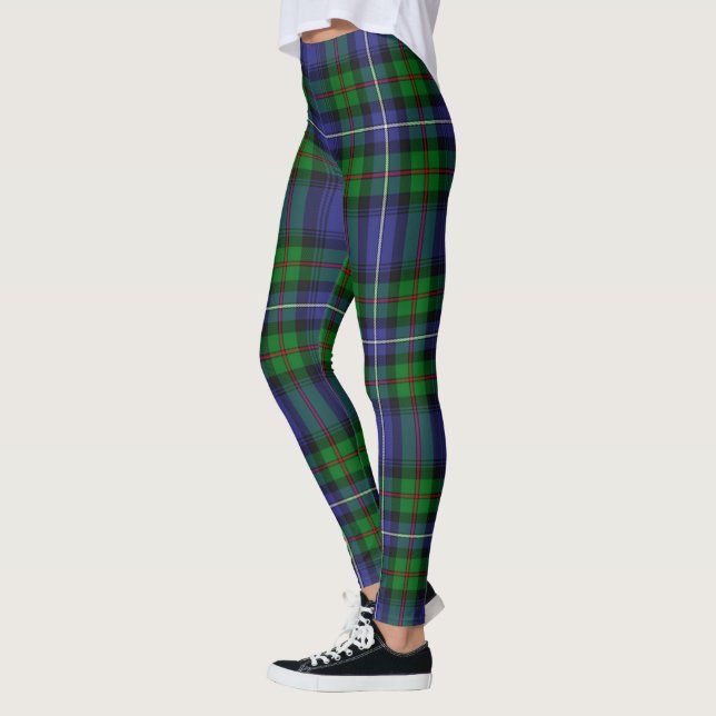 Scotstee Clan Robertson Hunting Modern Tartan Leggings (Left)