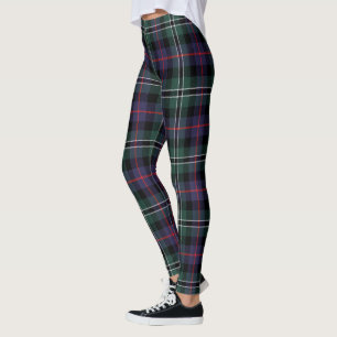 Scotstee Clan Rose Hunting Modern Tartan Women Leggings