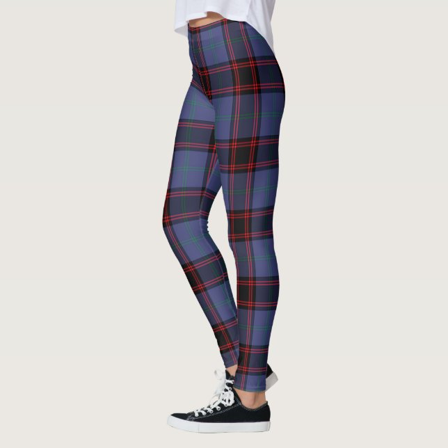 Scotstee Clan Rutherford Hunting Tartan Women Leggings (Left)