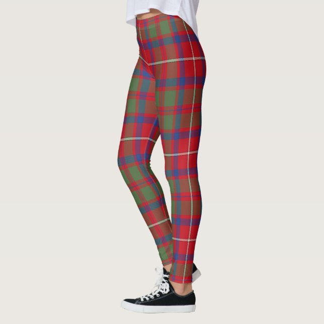 Scotstee Clan Shaw Tartan Women Leggings (Left)