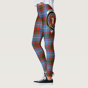 Scotstee Clan Skirving Crest Tartan Women Leggings