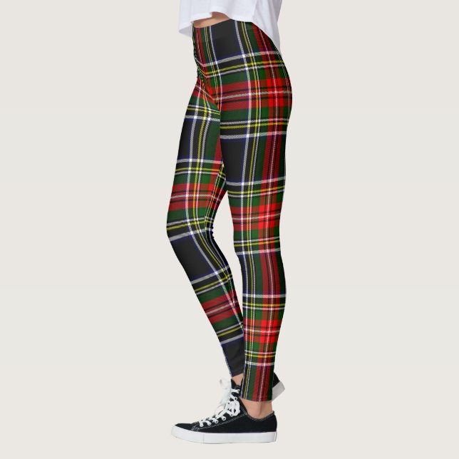 Scotstee Clan Stewart High Stewards Tartan Women Leggings (Left)