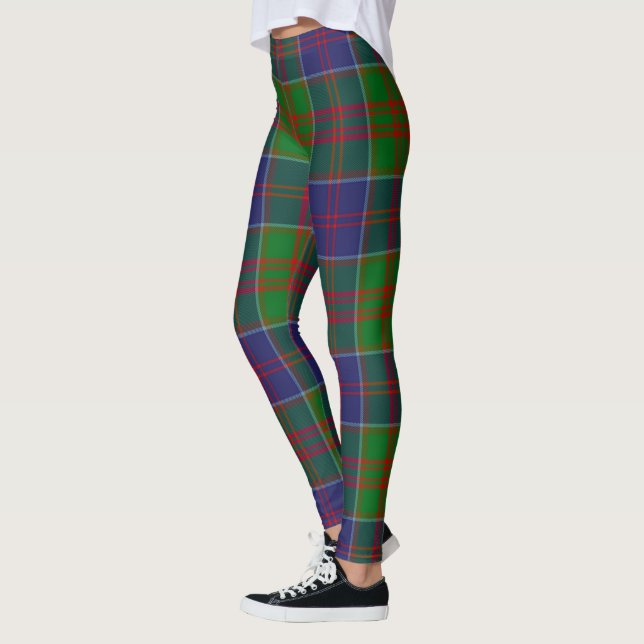 Scotstee Clan Stewart of Appin Hunting Tartan Wome Leggings (Left)