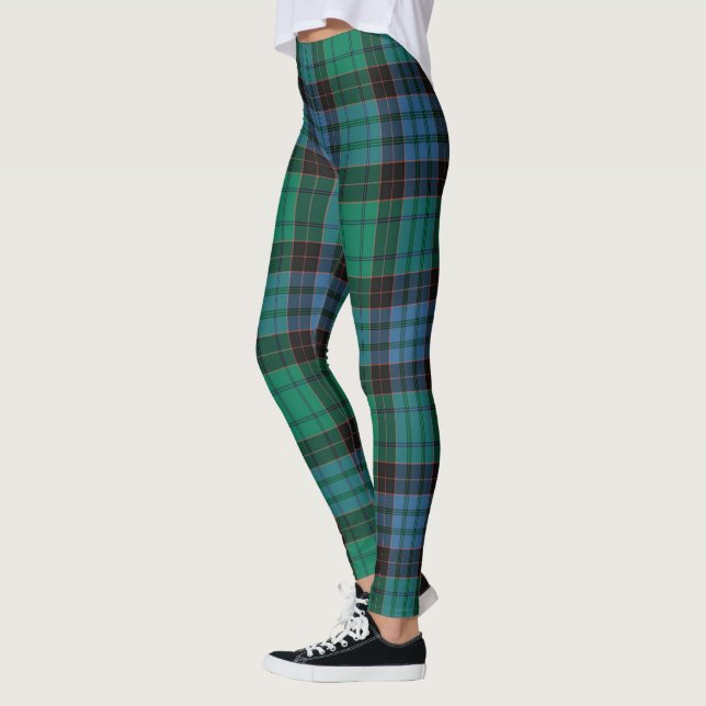 Scotstee Clan Stewart Old Ancient Tartan Women Leggings (Left)