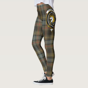 Scotstee Clan Stewart Old Weathered Crest Tartan Leggings