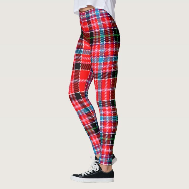Scotstee Clan Straiton Tartan Women Leggings (Left)