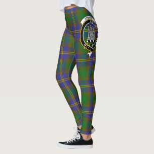 Scotstee Clan Strange of Balcaskie Crest Tartan Leggings