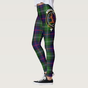 Scotstee Clan Sutherland Crest Tartan Women Leggings