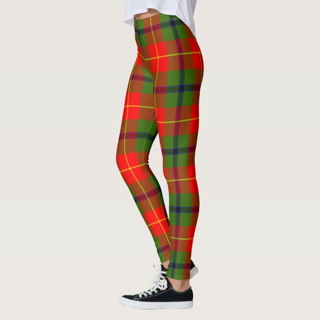 Scotstee Clan Turnbull Tartan Women Leggings (Left)