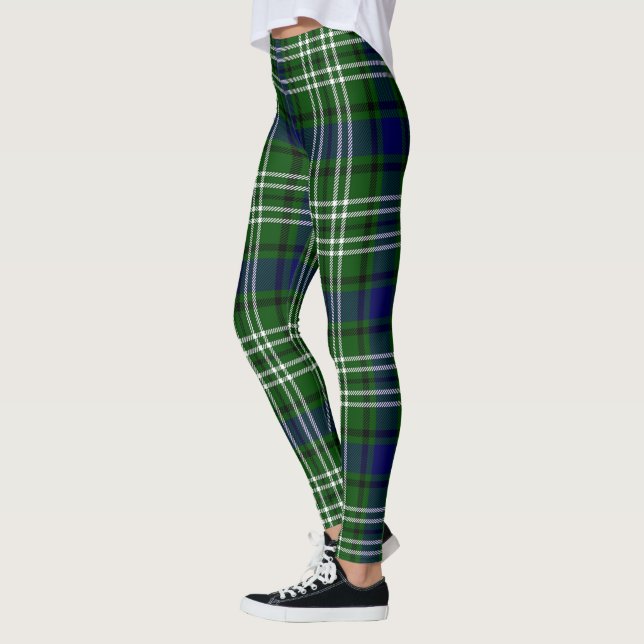Scotstee Clan Tweedside Tartan Women Leggings (Left)
