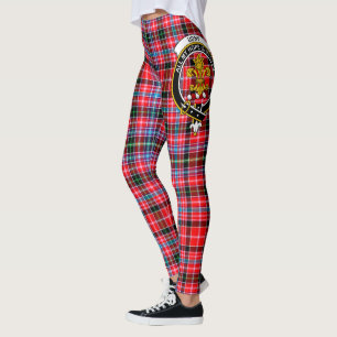 Scotstee Clan Udny Crest Tartan Women Leggings
