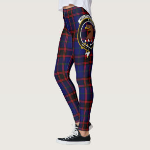 Scotstee Clan Wedderburn Crest Tartan Women Leggings
