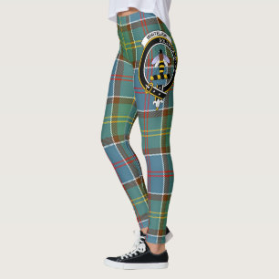 Scotstee Clan Whitelaw Crest Tartan Women Leggings