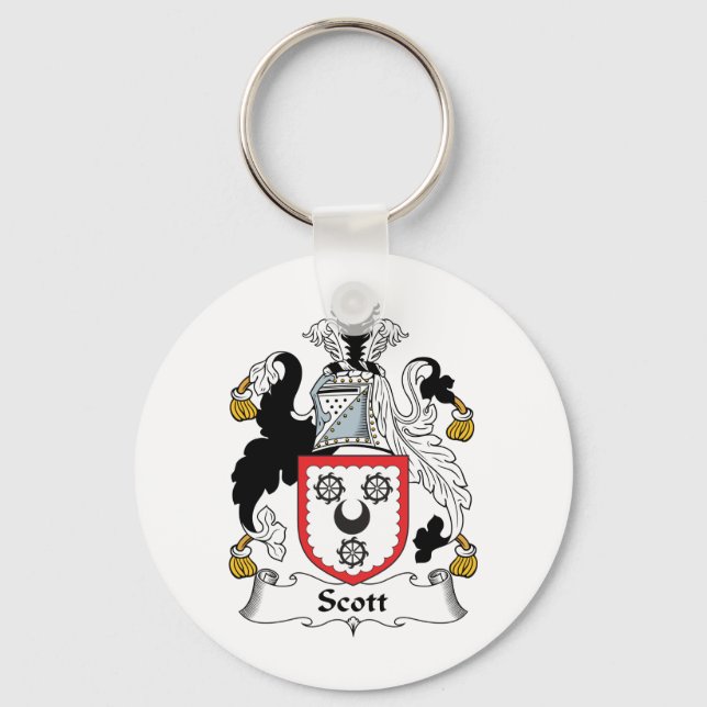 Scott Family Crest Key Ring (Front)